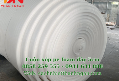 Mút Xốp Pe Foam Dày 50mm - Cách nhiệt Thanh Ngân