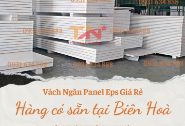 Vách Panel EPS Dày 50mm Giá Rẻ Ở Đồng Nai