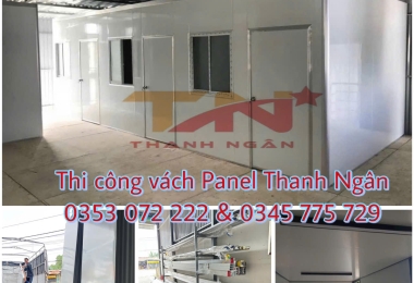 Vách Ngăn Panel Giá Rẻ Tại Bình Dương - Cách Nhiệt Thanh Ngân