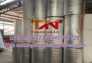 Xốp Cách Nhiệt PE-OPP Dày 10mm - Cách nhiệt Thanh Ngân