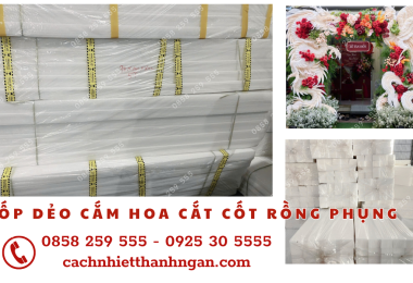 Giá Mút Xốp Foam Làm Cốt Cắm Hoa Giả, Hoa Sáp